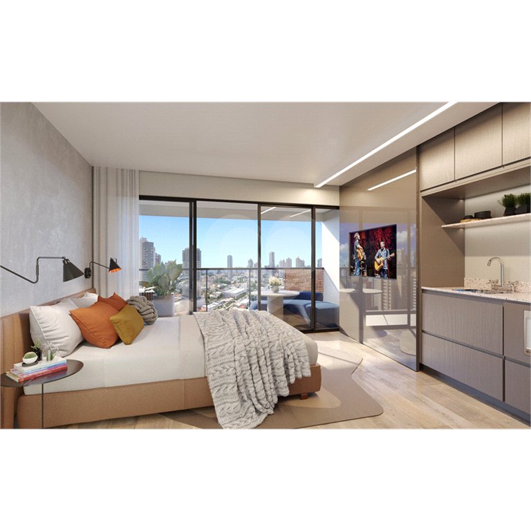 Apartamento à venda com 1 quarto em Indianópolis, São Paulo, SP
