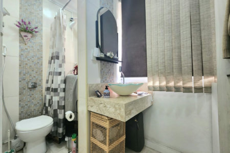 Apartamento 2 Dormitórios com Vista Mar, 1 Suíte e 50m da Praia – Santos