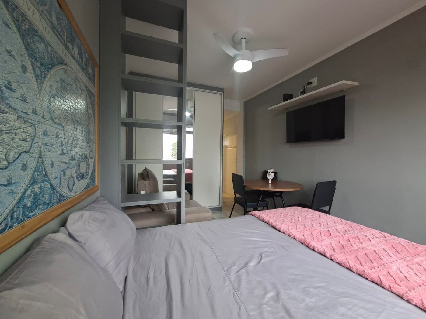 Apartamento com 1 dormitório à venda, 26 m² por R$ 340.000,00 - Aparecida - Santos/SP