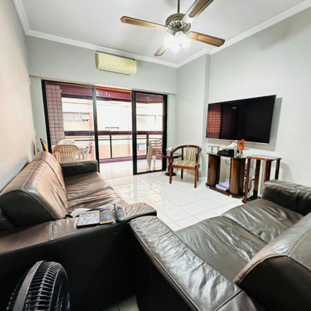 Apartamento com 3 dormitórios à venda, 125 m² por R$ 915.000,00 - Aparecida - Santos/SP