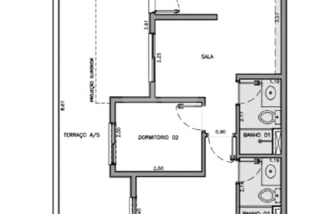 Apartamento à venda com 2 quartos, sendo 1 suíte, em Barra Funda, São Paulo, SP