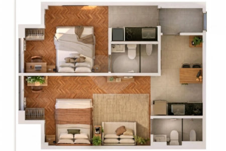 Apartamento à venda com 2 quartos no Centro, Rio de Janeiro, RJ