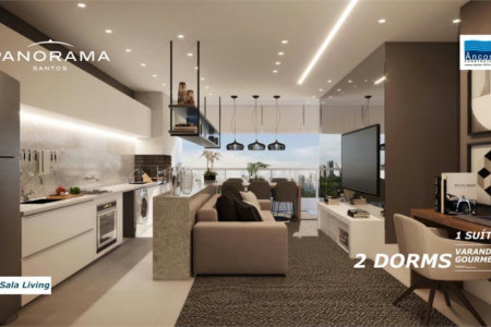 Apartamento Residencial à venda, Encruzilhada, Santos - AP1060.