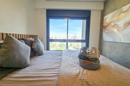 Apartamento à venda com 1 suíte em Brooklin Paulista, São Paulo, SP