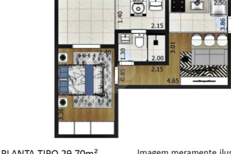 Apartamento à venda com 1 quarto em Santana, São Paulo, SP