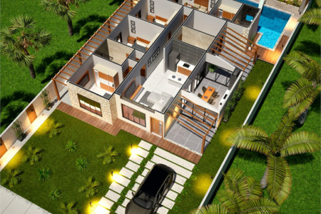 Casa à venda com 4 quartos, sendo 3 suítes, em Caravelas, Armação dos Búzios, RJ