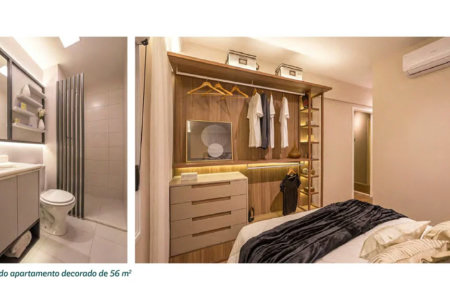Apartamento à venda com 2 quartos, sendo 1 suíte,  em Vila Andrade, São Paulo, SP