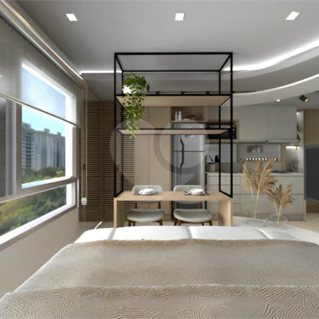 Apartamento à venda com 1 quarto no Centro, Mogi das Cruzes, SP