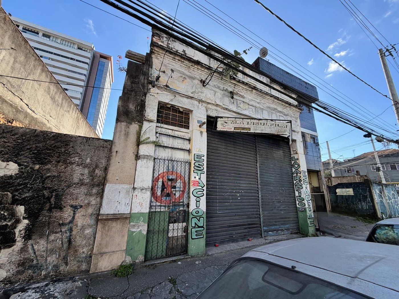 Galpão para alugar, 186 m² por R$ 6.282,00/mês - Paquetá - Santos/SP