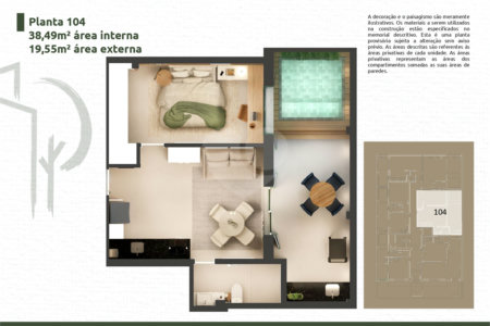 Apartamento à venda com 1 quarto em Copacabana, Rio de Janeiro, RJ