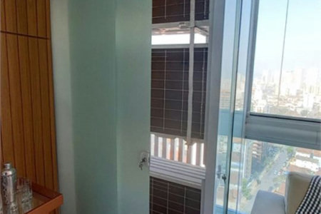 Apartamento com 1 dormitório à venda, 95 m² por R$ 1.600.000,00 - Aparecida - Santos/SP