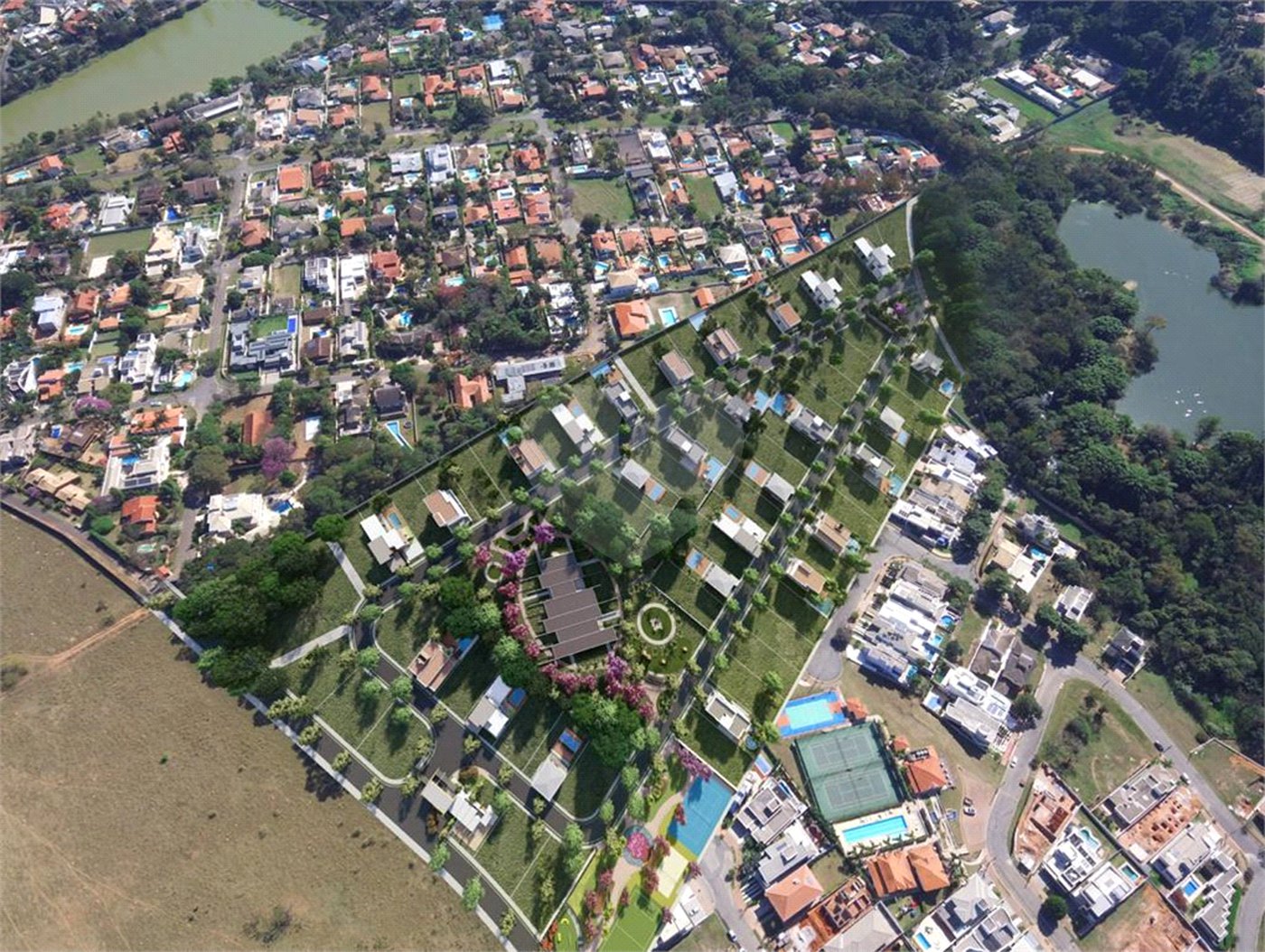 Terreno à venda no condomínio Mosaico Vinhedo, Vinhedo - SP