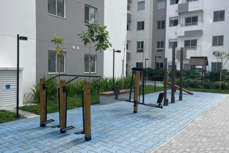 Apartamento com 2 dormitórios à venda, 48 m² por R$ 365.000,00 - Jabaquara - Santos/SP