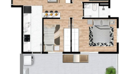 Apartamento à venda com 3 quartos, sendo 1 suíte,  em Parada Inglesa, São Paulo, SP