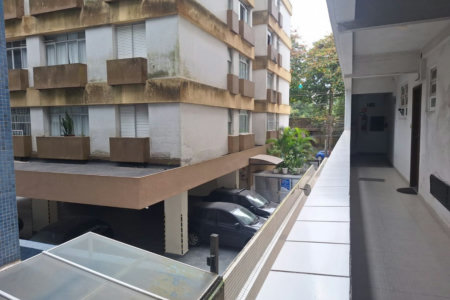 Apartamento com 1 dormitório à venda, 48 m² por R$ 372.000,00 - Aparecida - Santos/SP