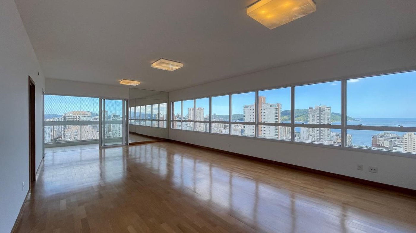 Apartamento com 4 dormitórios à venda, 274 m² por R$ 4.690.000,00 - Boqueirão - Santos/SP