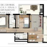 Apartamento à venda com 2 quartos, sendo 1 suíte,  em Campo Grande, São Paulo, SP