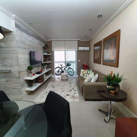 Apartamento com 2 dormitórios à venda, 108 m² por R$ 1.180.000,00 - Gonzaga - Santos/SP