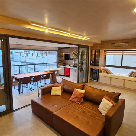 Apartamento à venda ou para alugar com 3 suítes em Brooklin Paulista, São Paulo, SP