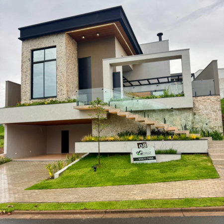 Casa à venda com 3 suítes no condomínio Residencial Damha Belvedere, Presidente Prudente - SP
