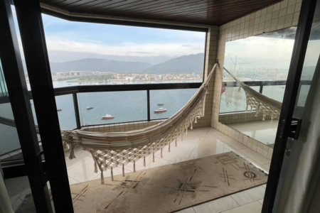 Apartamento com 3 dormitórios à venda, 202 m² por R$ 2.400.000,00 - Ponta da Praia - Santos/SP