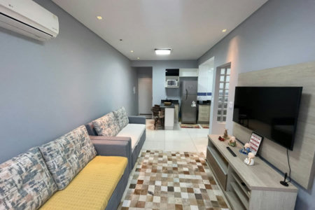 Apartamento com 1 dormitório à venda, 49 m² por R$ 490.000,00 - Gonzaga - Santos/SP