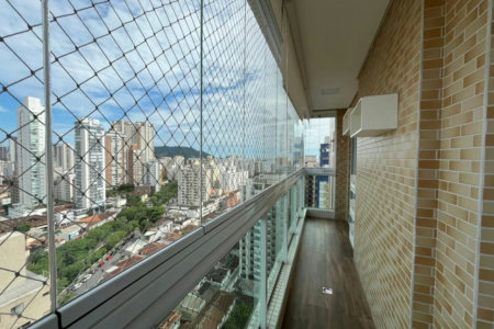 Apartamento com 3 dormitórios à venda, 124 m² por R$ 2.200.000,00 - Boqueirão - Santos/SP
