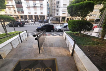Apartamento Residencial à venda, Gonzaga, Santos - AP0849.