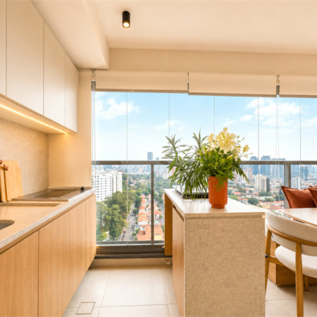 Apartamento à venda com 1 suíte em Santo Amaro, São Paulo, SP