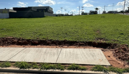 Terreno à venda no condomínio Damha IV, Presidente Prudente - SP