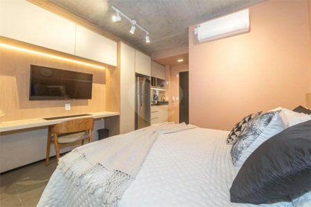 Studio à venda ou para alugar com 1 quarto em Brooklin Paulista, São Paulo, SP