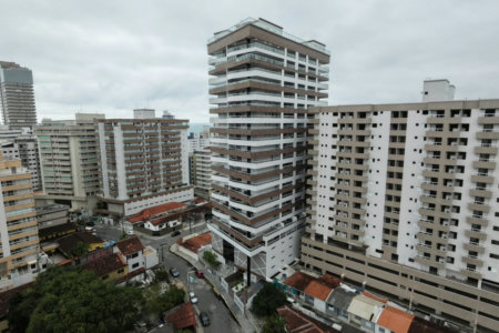 Apartamento à venda com 1 suíte em Caiçara, Praia Grande, SP
