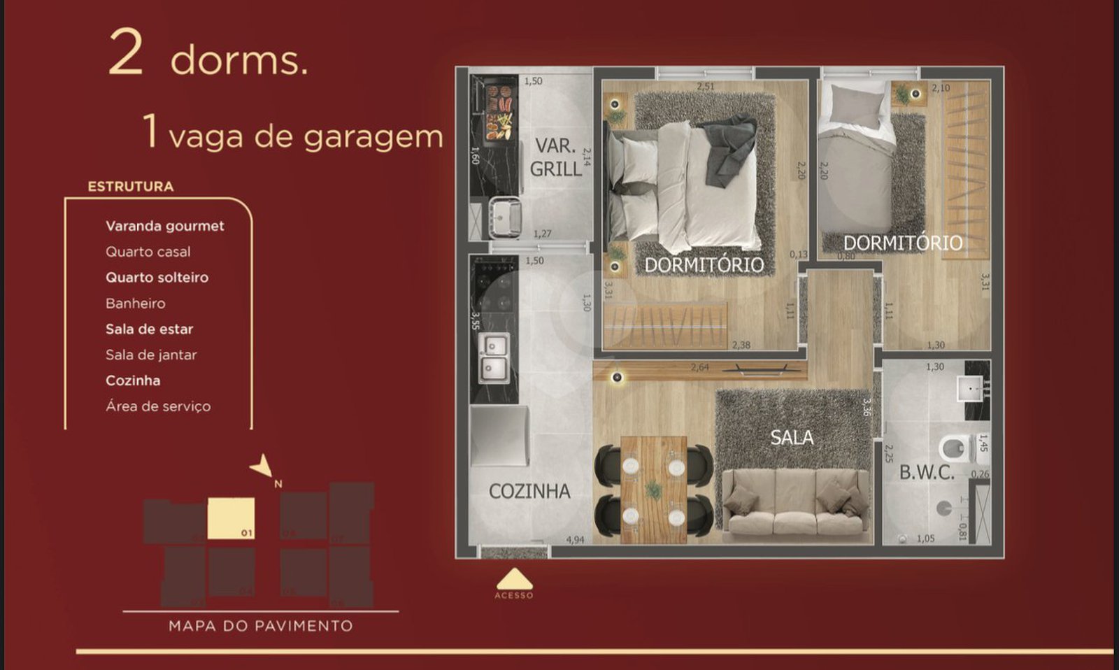 Planta 1