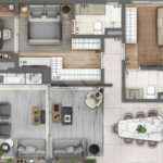 Apartamento à venda com 2 quartos, sendo 1 suíte, em Perdizes, São Paulo, SP
