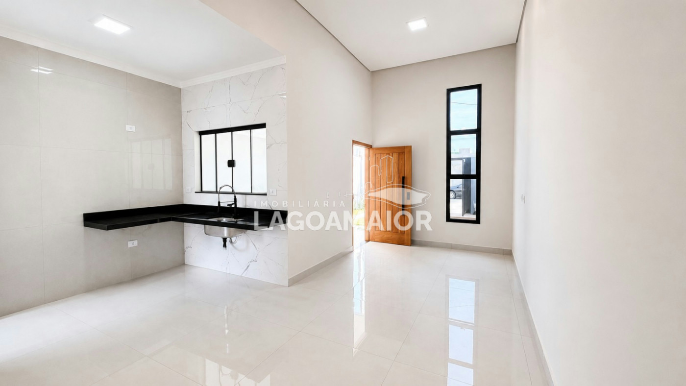 Casa à venda com 3 quartos, sendo 1 suíte, em Bela Vista da Lagoa, Três Lagoas, MS