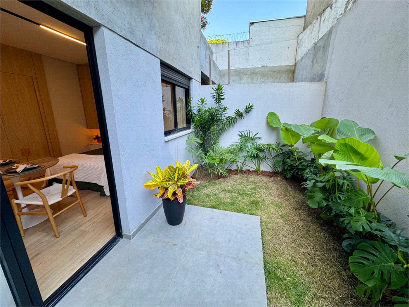 Apartamento garden para venda em Chácara Santo Antônio (Zona Sul) com 1 quarto, sendo 1 suíte , 39m²