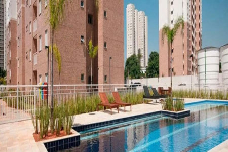 Apartamento à venda com 3 quartos em Jaguaré, São Paulo - SP Com Vaga