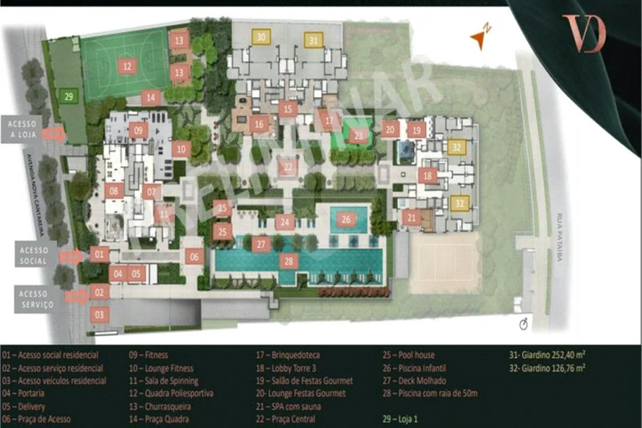 Apartamento com 3 quartos no Jardim França