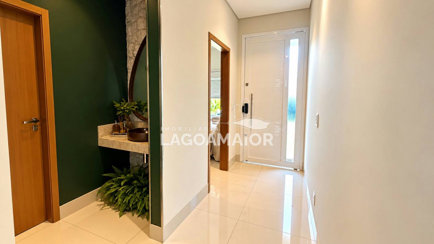 Casa à venda com 4 quartos, sendo 3 suítes, no condomínio Portal das Àguas, Três Lagoas - MS