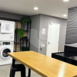 Apartamento com 33m2 - cozinha - 1 quarto - home office - varanda - em Higienópolis.