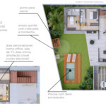 Casa em condomínio com vista para a montanha