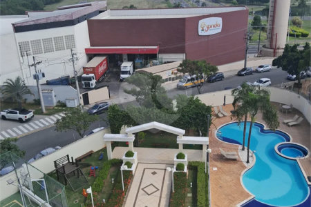 Apartamento para locação no Edifício Hampton Garden- Indaiatuba/SP.- Lazer completo