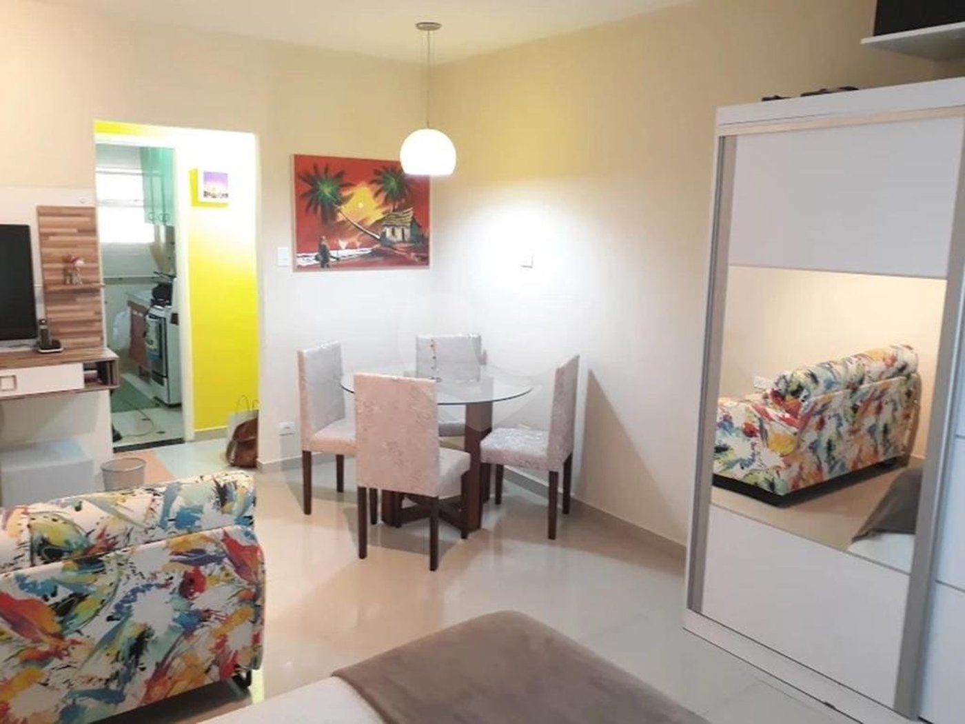 STUDIO COM 31,78 m2, REFORMADO EM SANTA CECÍLIA