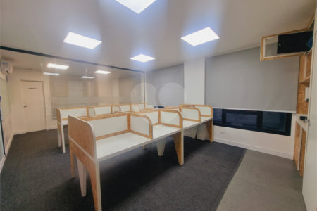 Sala comercial mobiliada para locação na Vila Olímpia