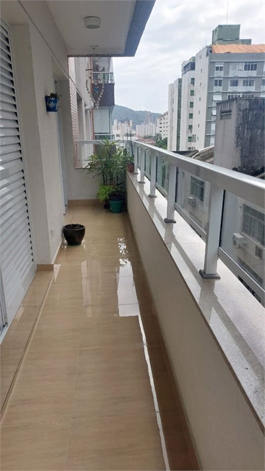 Apartamento Residencial à venda, José Menino, Santos - AP0420.