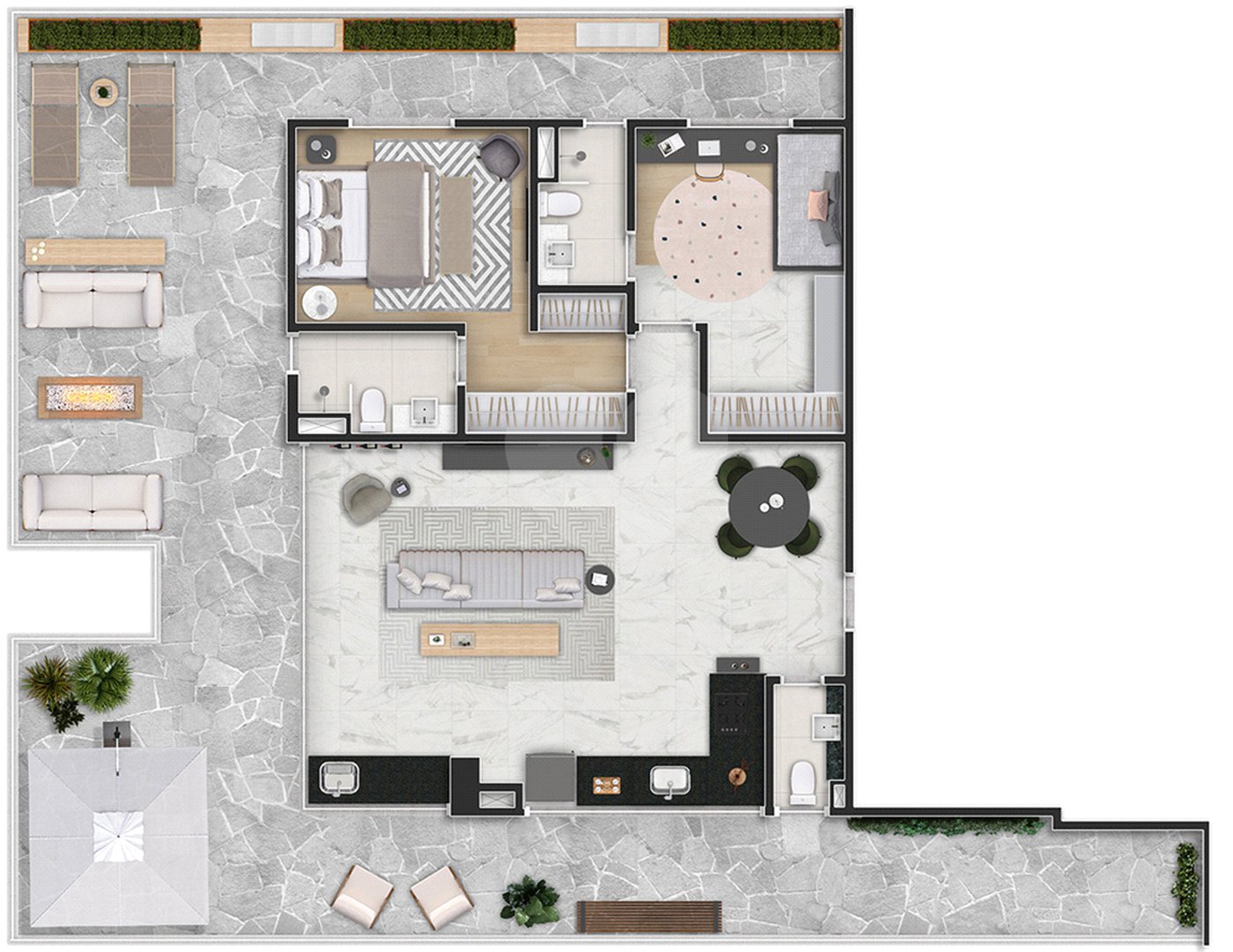 Apartamento à venda com 2 suítes em Moema, São Paulo, SP