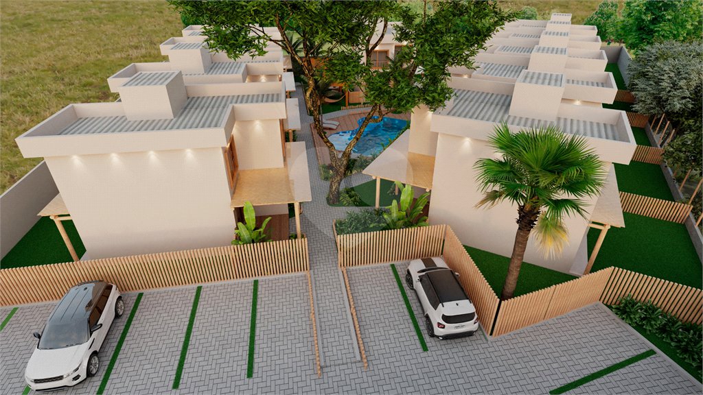 Casa à venda com 1 quarto, sendo 2 suítes, no condomínio Residencial Portal Canoê, Porto Seguro - BA