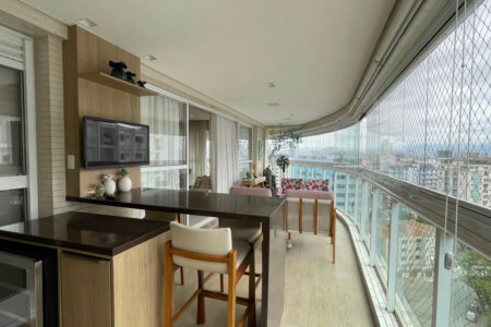 Apartamento com 4 dormitórios à venda, 186 m² por R$ 2.850.000,00 - Ponta da Praia - Santos/SP