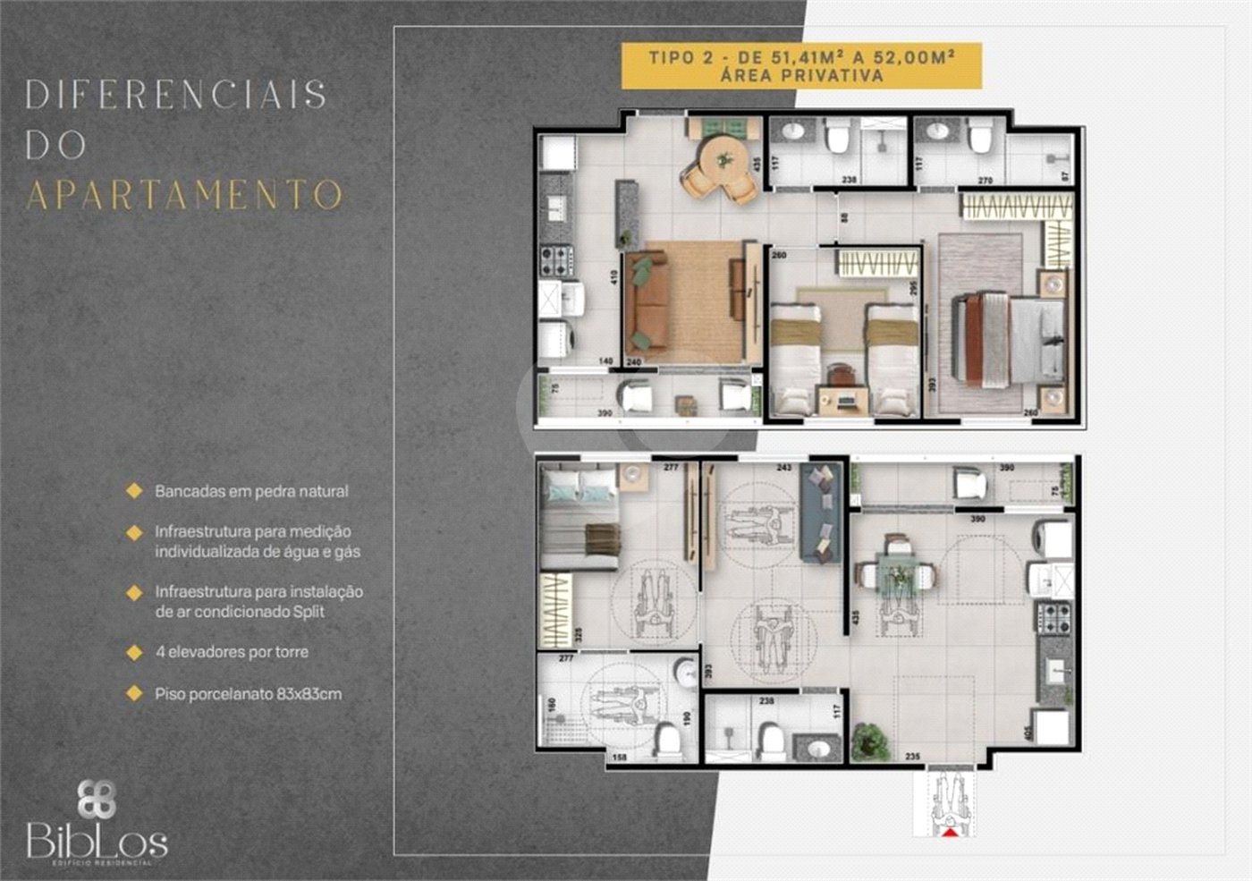 Apartamento à venda com 2 quartos, sendo 1 suíte, em Jardim Florianópolis, Cuiabá, MT