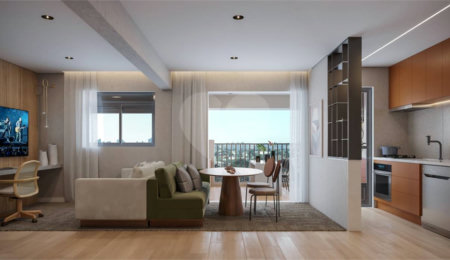 Apartamento à venda com 3 quartos, sendo 1 suíte,  em Brooklin, São Paulo, SP
